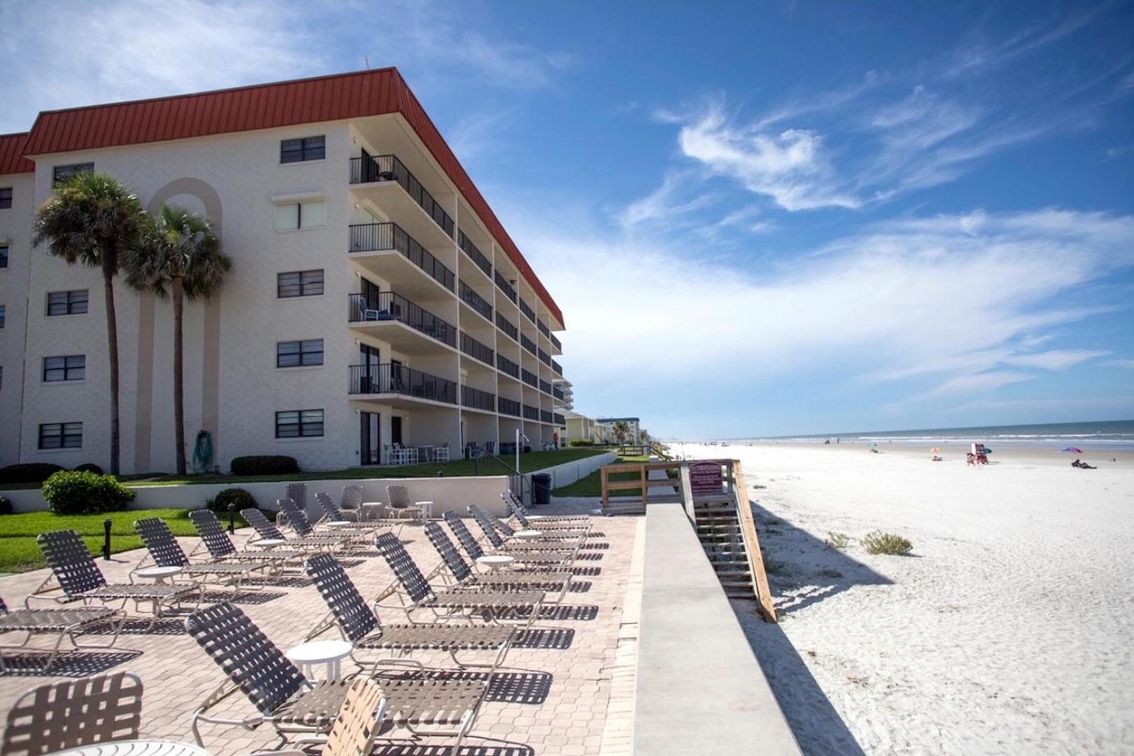 507- Ocean View 2 Bedroom Top Floor New Smyrna Beach Exterior foto
